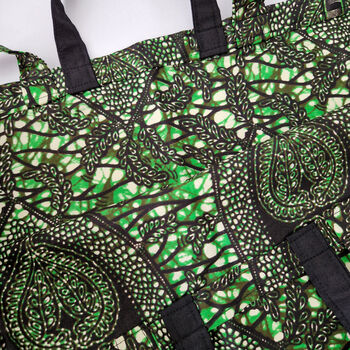 Extra Large African Print Tote Bag | Nkechi Print, 6 of 7