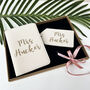 Mr And Mrs Passport Cover And Luggage Tag Set, thumbnail 6 of 7