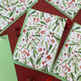 Red Berries Christmas Card Pack Of 12, thumbnail 5 of 10