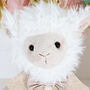 Cuddly Personalised Llama Soft Toy, thumbnail 2 of 8