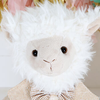 Cuddly Personalised Llama Soft Toy, 2 of 8