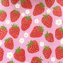 Sweet Strawberries Wrapping Paper, thumbnail 2 of 3