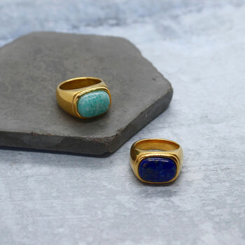 Chunky Stone Ring, 2 of 5