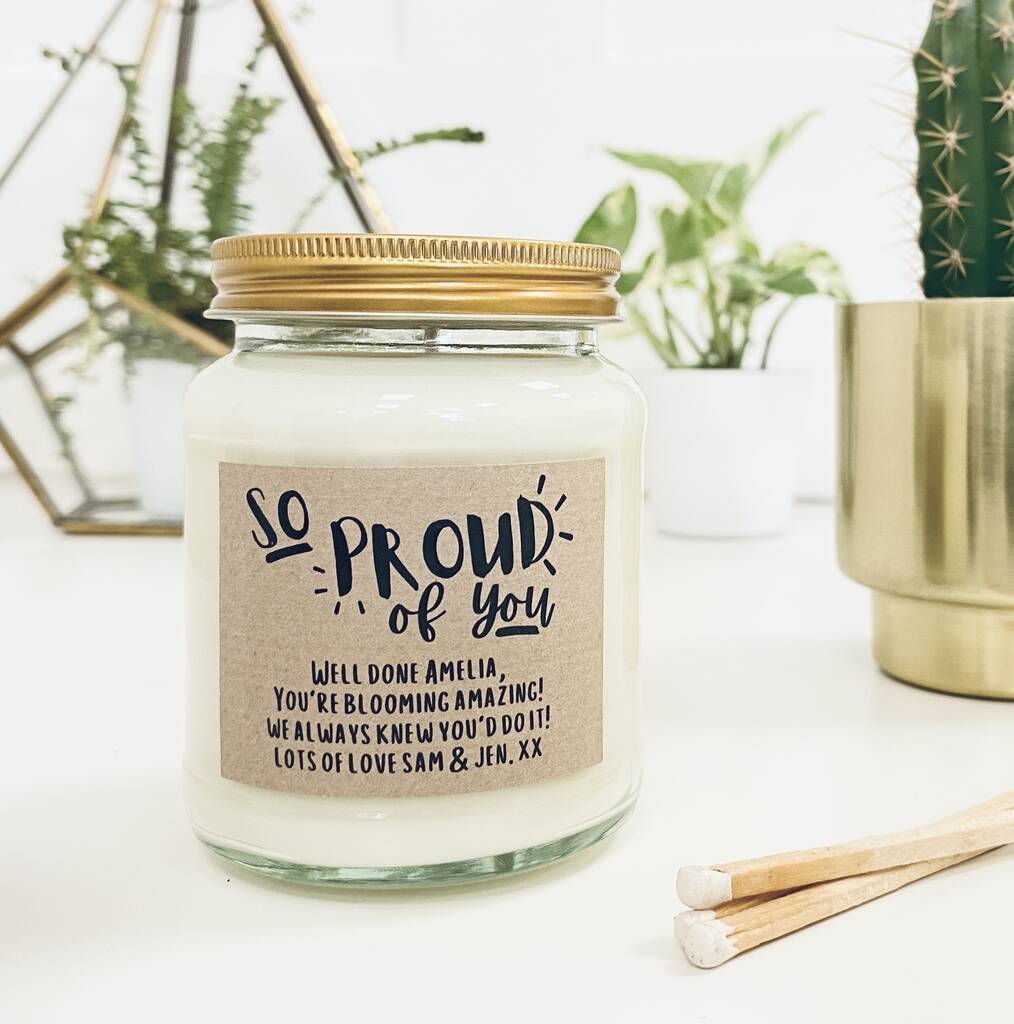 So Proud Of You Scented Soy Candle, 1 of 10