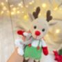 Christmas Gift, Santa`s Reindeer Toy, Rudolph, thumbnail 8 of 8