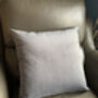 Velvet Pink Toucan Luxury Cushion, thumbnail 4 of 4