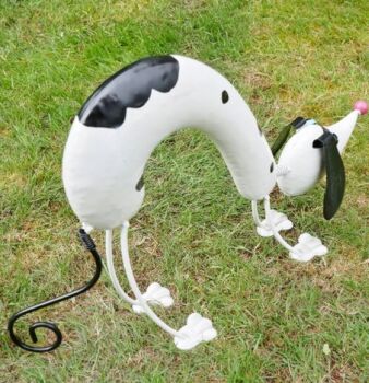 Sniffing Dog Garden Ornament, 2 of 3