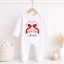 Personalised First World Cup Baby Grow, thumbnail 4 of 8