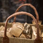 Large Brown Jute Log Bag, thumbnail 5 of 5