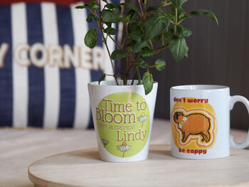 'Time To Bloom' Personalised Retirement Flower Pot Gift, 4 of 5