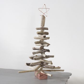 Copper And Driftwood Christmas Tree, 7 of 7