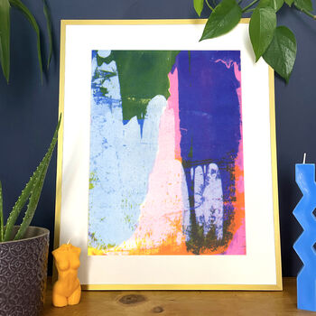 Multi Coloured Abstract Riso Print, 2 of 7