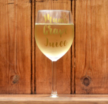 Wording Wine Glass, 6 of 9