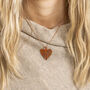 Cottonwood Real Leaf Necklace Medium Size, thumbnail 4 of 8