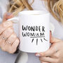 'Wonder Womum' Wonder Woman Mum T Shirt Top, thumbnail 8 of 10