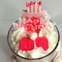 Happy Birthday Whipped Wax Dessert Candle Birthday Gift, thumbnail 1 of 3