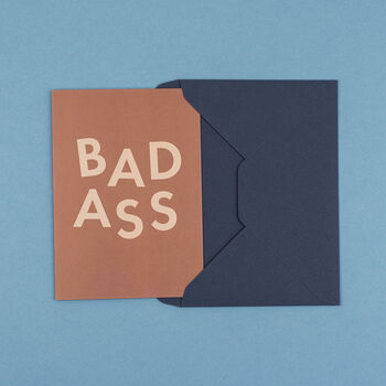 'Bad Ass' Funny Congratulations And Well Done Card, 7 of 8