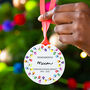 Personalised Remembrance Tree Christmas Decoration, thumbnail 1 of 9