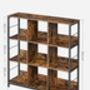 Three Tier Bookcase Display Rack Industrial Bookshelf, thumbnail 12 of 12