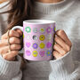 Q Tea Ceramic Mugs. Valentines Or Anniversary Gift, thumbnail 2 of 12