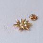 Starburst Gold Or Silver Sparkling Pin, thumbnail 10 of 12