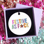 Festive As Boxed Christmas Decoration, thumbnail 1 of 3