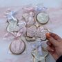 Baby Pink Baby Shower Biscuit Favours, thumbnail 1 of 12