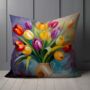 Kaleidoscope Of Elegance Hand Made Poly Linen Cushions, thumbnail 6 of 9