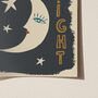 Illustrated Celestial Prints Gallery Wall Set Of Three, thumbnail 4 of 7