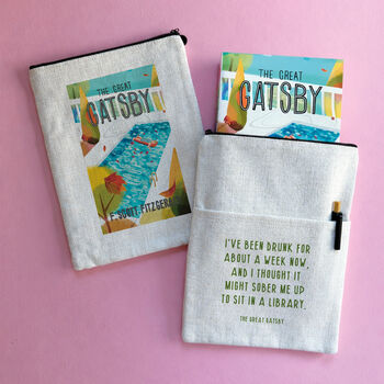 Great Gatsby Cover Book Sleeve, 2 of 2