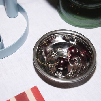 Small Stainless Steel Silver Serving Bowl, 2 of 3