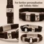 Engraved Memorial Blue Urn Clasp Bracelet With Ashes Keepsake, thumbnail 12 of 12