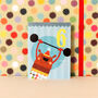 Mini Bear 6th Birthday Card, thumbnail 1 of 3