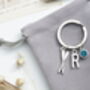 Rowing Oars Personalised Keyring Adventure Gift, thumbnail 8 of 10