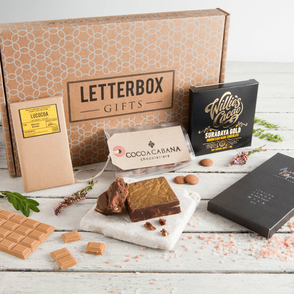'the chocolate box' letterbox gift set by letterbox gifts