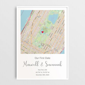 Personalised Relationship Milestones Map Print Classic Worldwide Edition, 9 of 12