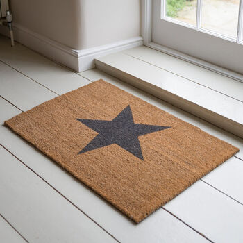 Single Star Doormat Various Sizes, 2 of 3