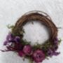 Mini Spring Time Dried Flower Wreath, thumbnail 3 of 5