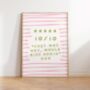 10/10 Chef Was Hot Wall Art Print Kitchen Poster, thumbnail 1 of 5