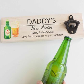 Personalised Wooden Bottle Opener Plaque, 10 of 10