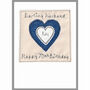 Personalised Heart Birthday Or Anniversary Card For Him, thumbnail 11 of 12