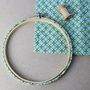 Decorated Embroidery Hoop. Liberty's Of London Hoop, thumbnail 5 of 7