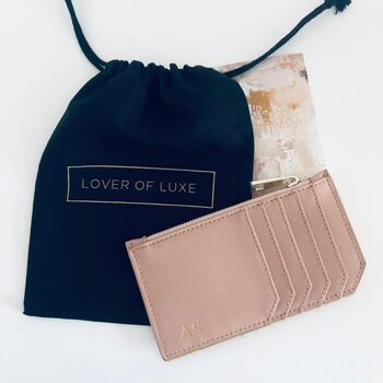 Personalised Card Holder Giftset For Couples, 4 of 5