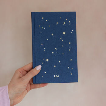 Starry Lined Notebook/ Personalised Notebook/Gift, 6 of 10