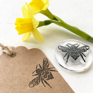 Bumble Bee Clear Rubber Stamp