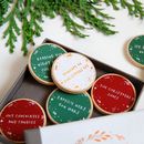 Personalised Family Christmas Traditions Foiled Tokens By Clara And Macy | notonthehighstreet.com