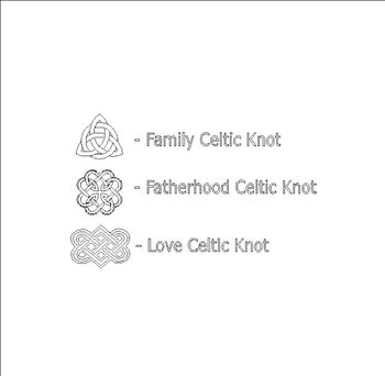 Personalised Sterling Silver Celtic Symbol Bracelet, 6 of 6