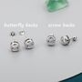 Extra Large 6mm Cz Stud Earrings In Sterling Silver, thumbnail 6 of 12
