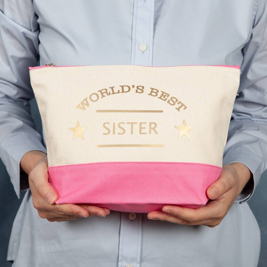 Personalised The World's Best Wash Bag By attic