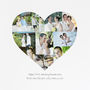 Personalised Photo Heart Collage Print, thumbnail 4 of 10